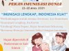 Pelaksanaan Pekan Imunisasi Dunia Tahun 2024 dengan tujuan meningkatkan kesadaran masyarakat akan pentingnya Imunisasi untuk mencegah PD3I