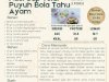 Nasi Sup Telur Puyuh Bola Tahu Ayam, Menu Bergizi untuk Bayi Usia 12–25 Bulan
