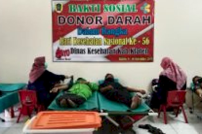 Donor Darah Dalam Rangka HKN Ke-56