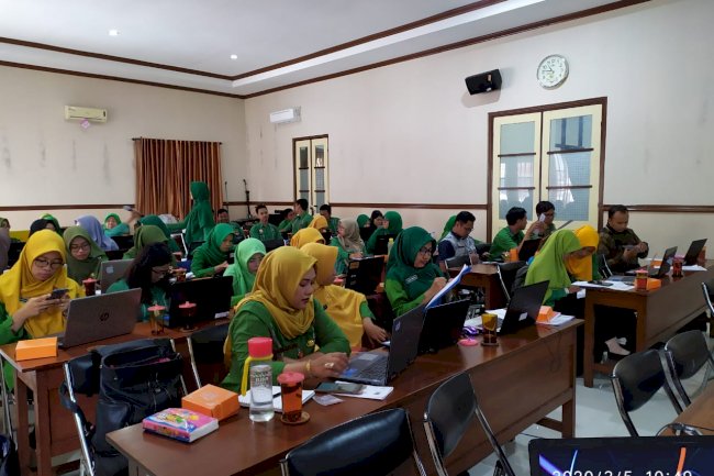 Rapat Koordinasi Progres Pelaporan SIPEDU Dinas Kesehatan Kabupaten Klaten Tahun 2020