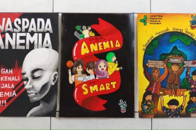 Gandeng Remaja Untuk Kampanyekan Cegah Anemia Melalui Poster