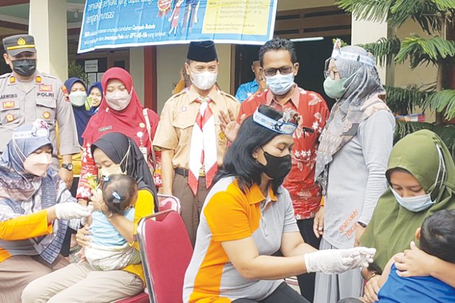 Pelaksanaan BIAN Tahun 2022 di Trucuk Klaten