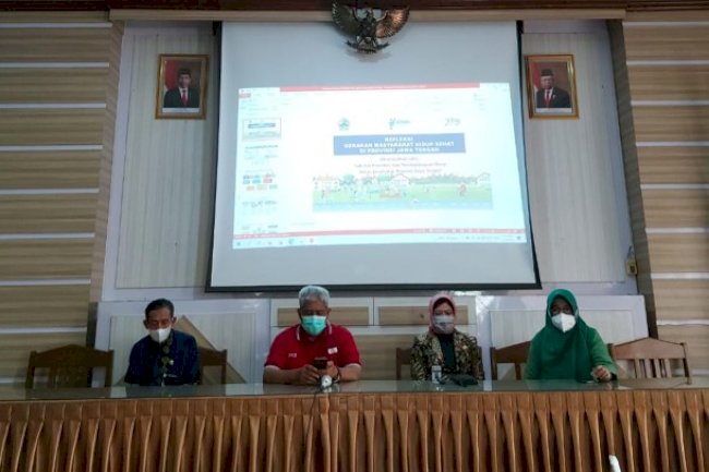 Pertemuan Forum Komunikasi GERMAS di Dinas Kesehatan Kabupaten Klaten