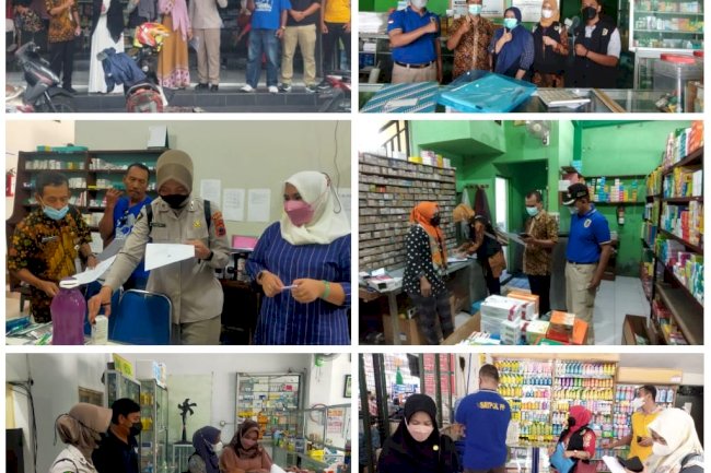 TINDAKLANJUTI PENCABUTAN IZIN EDAR OBAT SIRUP TERKAIT CEMARAN EG/ DEG, TKPPOM KLATEN GELAR SIDAK KE APOTEK DAN TOKO OBAT TAHUN 2022