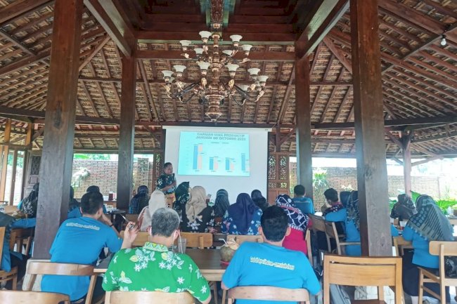 Pertemuan Validasi Data PTM tingkat Kabupaten Klaten Triwulan IV  2022.