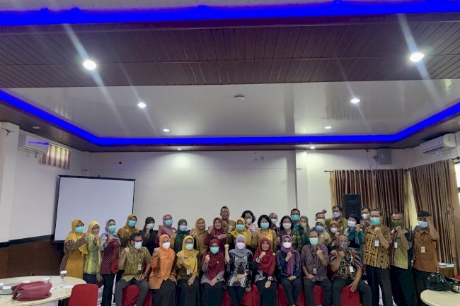 Pertemuan Persiapan Penilaian Akreditasi Uji Kompetensi Jabatan Fungsional Kesehatan Tahun 2022