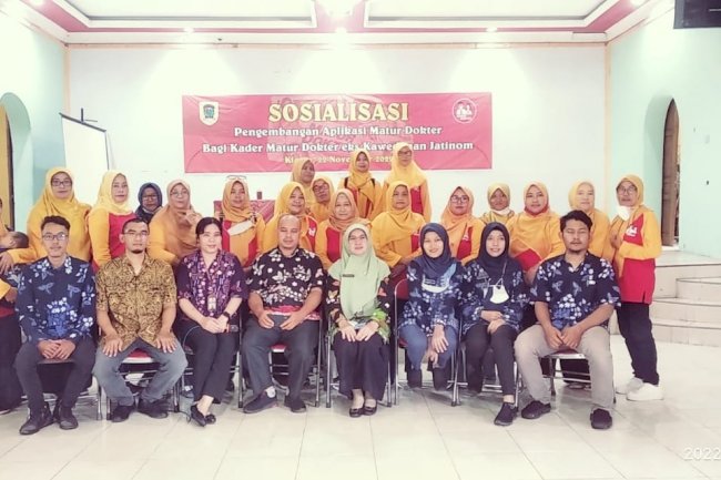 Sosialisasi Aplikasi Matur Dokter Versi 2022 kepada 401 Kader Matur Dokter yang ada di Kabupaten Klaten
