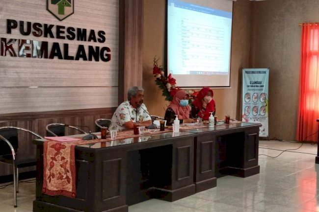Rapat Koordinasi Kepala Puskesmas di Puskesmas Kemalang Tahun 2023