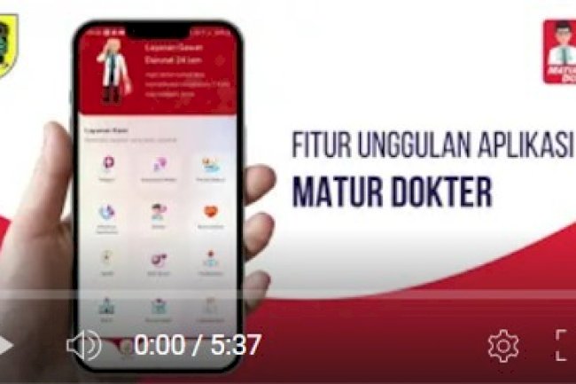 TELAH HADIR, Aplikasi Telekonsultasi Medis Online MATUR DOKTER 2023