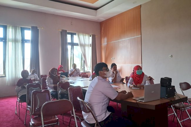 Rapat Evaluasi Penggunaan Aplikasi E-Puskesmas di 34 Puskesmas se Kabupaten Klaten Tahun 2023