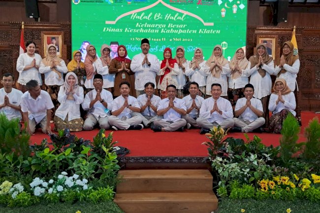 Halal Bi Halal Keluarga Besar Dinas Kesehatan Kabupaten Klaten Tahun 2023
