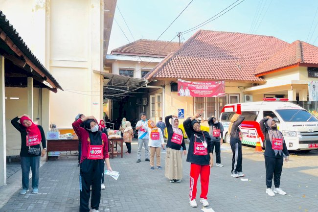 Pengukuran Kebugaran Bagi Karyawan Dinas Kesehatan Kabupaten Klaten