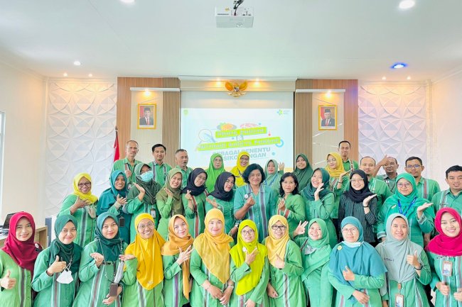 Pertemuan Refreshing E-Monev Hyigiene Sanitasi Pangan (HSP) Dinas Kesehatan Kabupaten Klaten