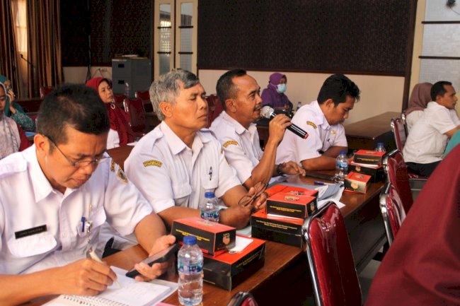 Rapat Koordinasi Persiapan Kunjungan Lapangan Tim Verifikasi Pusat Kabupaten Kota Sehat (KKS) Tahun 2023