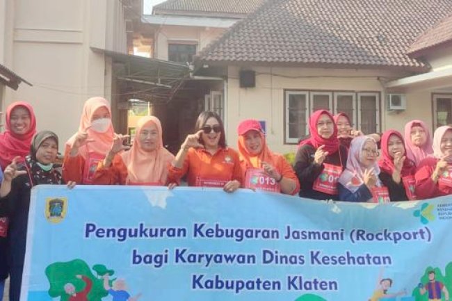 Tes Kebugaran Karyawan/Karyawati Dinas Kesehatan