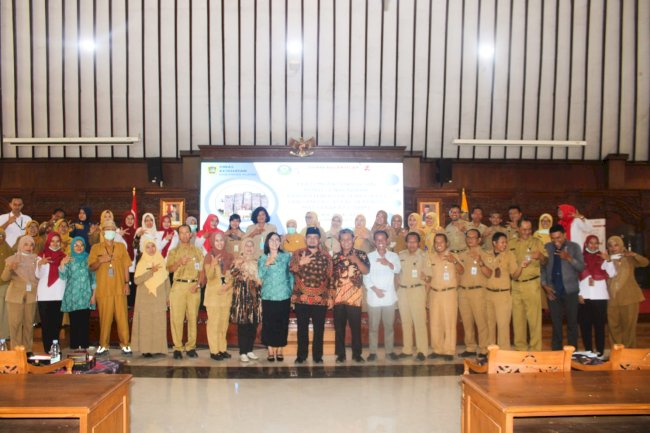 Menuju Swati Saba dan Sanitasi Total Berbasis Masyarakat (STBM) tingkat Kabupaten Dinas Kesehatan Kab Klaten 