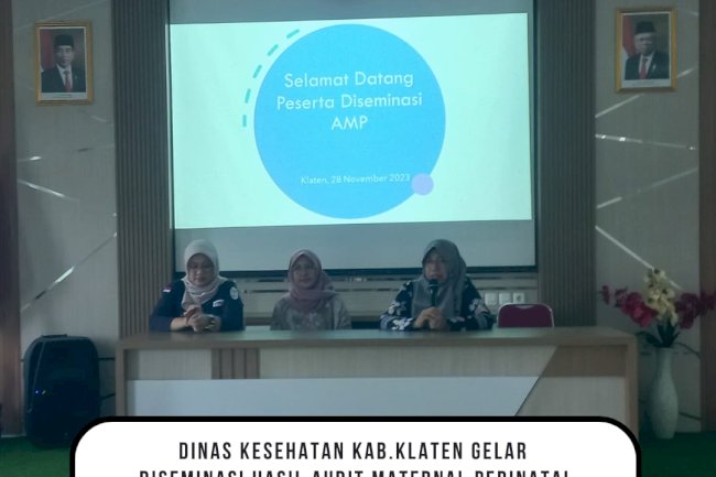 Diseminasi Hasil Audit Maternal Perinatal Dinas Kesehatan Tahun 2023