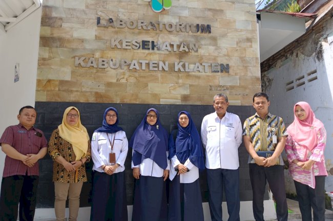 Bimbingan Teknis Pengembangan Laboratorium Kesehatan Masyarakat Tier 2 Labkesda Dinkes Klaten