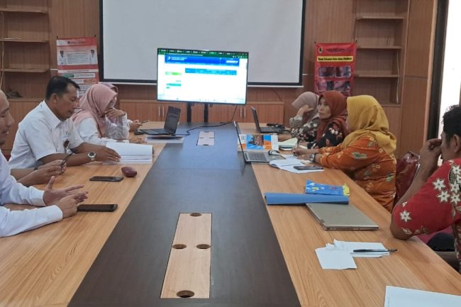 Pendampingan Penyelenggaraan Statistik Sektoral dari BPS dan Diskominfo Kab. Klaten