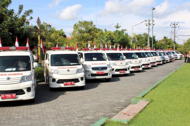 Apel Ambulan dan Petugas Pos Kesehatan Idul Fitri 1445H/ 2024.