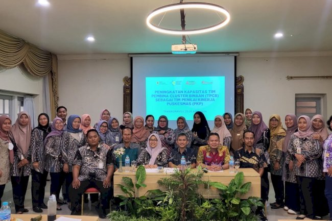 Peningkatan Kapasitas Tim Pembina Cluster Binaan sebagai Tim Penilai Kinerja Puskesmas Oleh Dinas Kesehatan Klaten