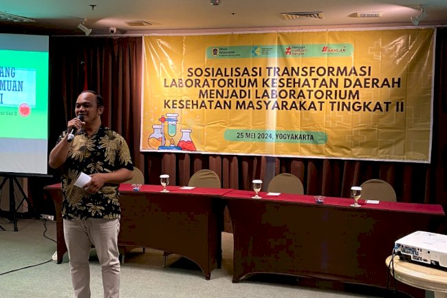 Sosialisasi Tranformasi Laboratorium Kesehatan Daerah menjadi Laboratorium Kesehatan Masyarakat Tingkat 2 Tahun 2024