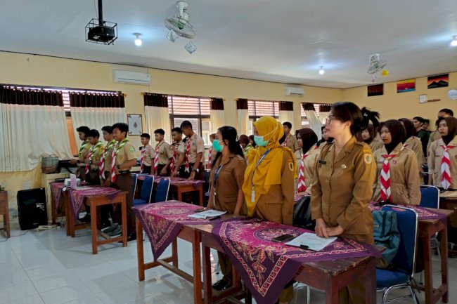 Pembinaan Saka Bakti Husada di Pangkalan Karangnongko Kab. Klaten Tahun 2024