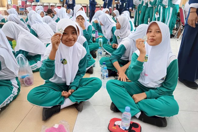 Gerakan Aksi Bergizi di SMP N 2 Klaten