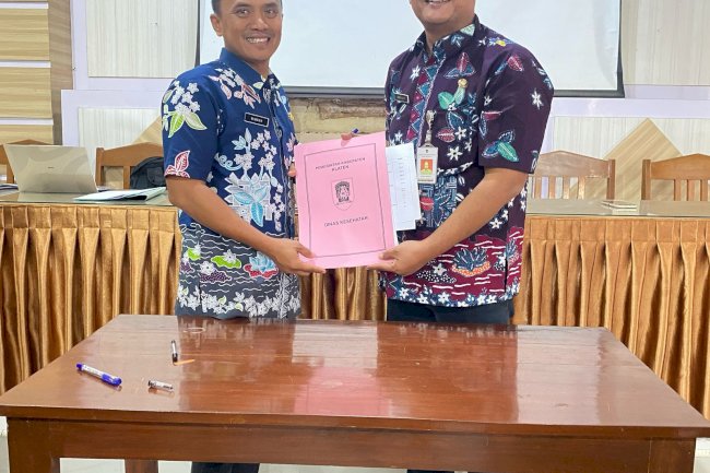 Penandatanganan Pakta Integritas dan Perjanjian Kinerja Pejabat Struktural Dinas Kesehatan Kabupaten Klaten Tahun 2025