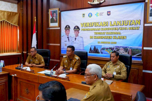 Menuju Swasti Saba Kabupaten/Kota Sehat (KKS) Kabupaten Klaten Tahun 2025