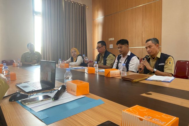 Dinas Kesehatan Menerima Kunjungan Dari Diskominfo Terkait Keterbukaan Informasi Publik Tahun 2025