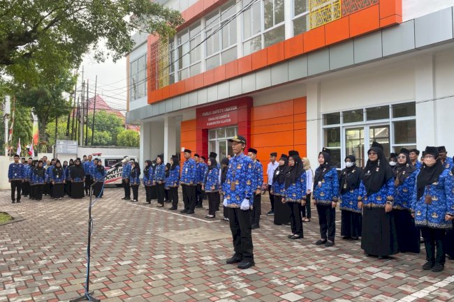 Upacara HUT ke-81 Kemerdekaan Republik Indonesia, Dinas Kesehatan Kabupaten Klaten Perkuat Semangat Pengabdian dan Pelayanan
