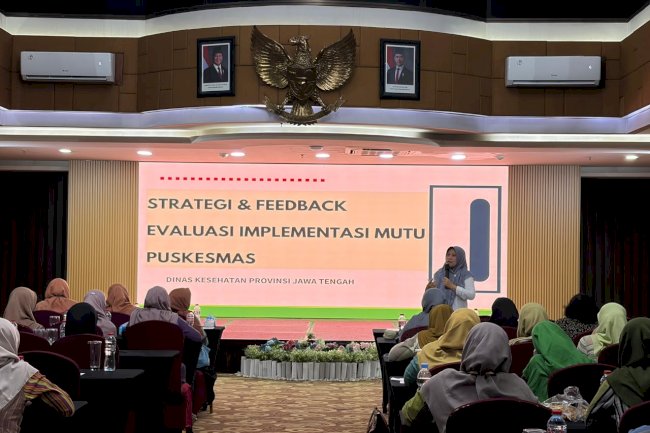 Dinas Kesehatan Gelar Evaluasi Bimbingan dan  Pengawasan Mutu Pelayanan dalam Rangka Peningkatan Mutu Internal Puskesmas