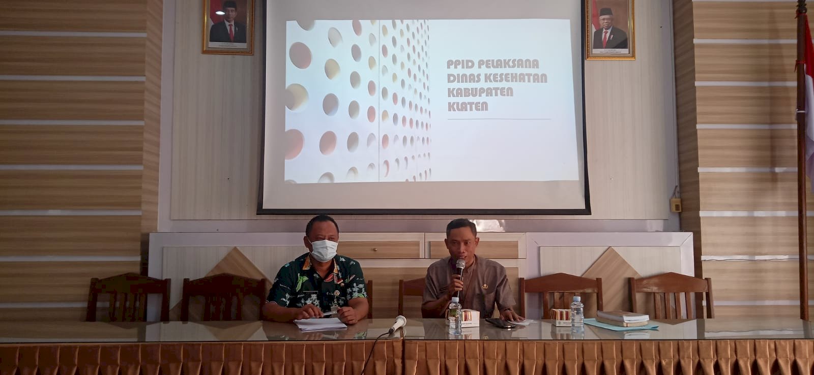 Visitasi Penilaian PPID Pelaksana Dinas Kesehatan oleh Tim Penilai Dinas Kominfo Kabupaten Klaten