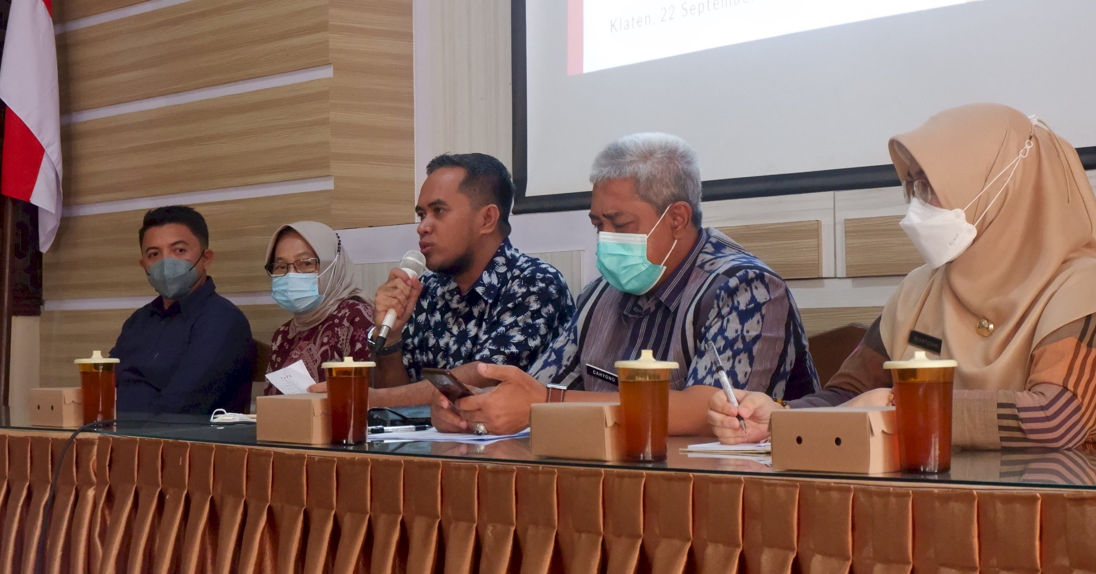 Kunjungan Kerja dari Kota Palopo di Dinas Kesehatan Kabupaten Klaten Tahun 2022