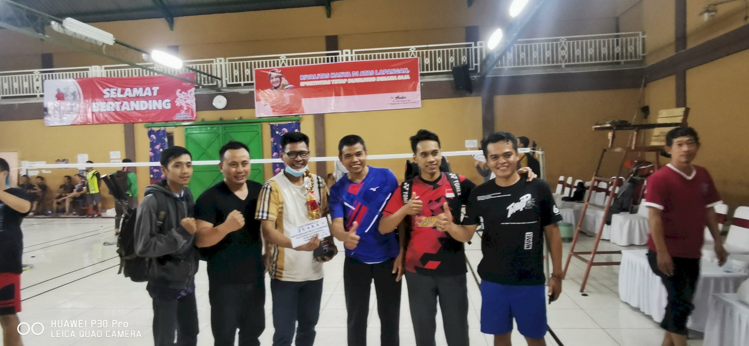 Turnamen Badminton dalam rangka HKN ke 58 Dinas Kesehatan Kabupaten Klaten Tahun 2022