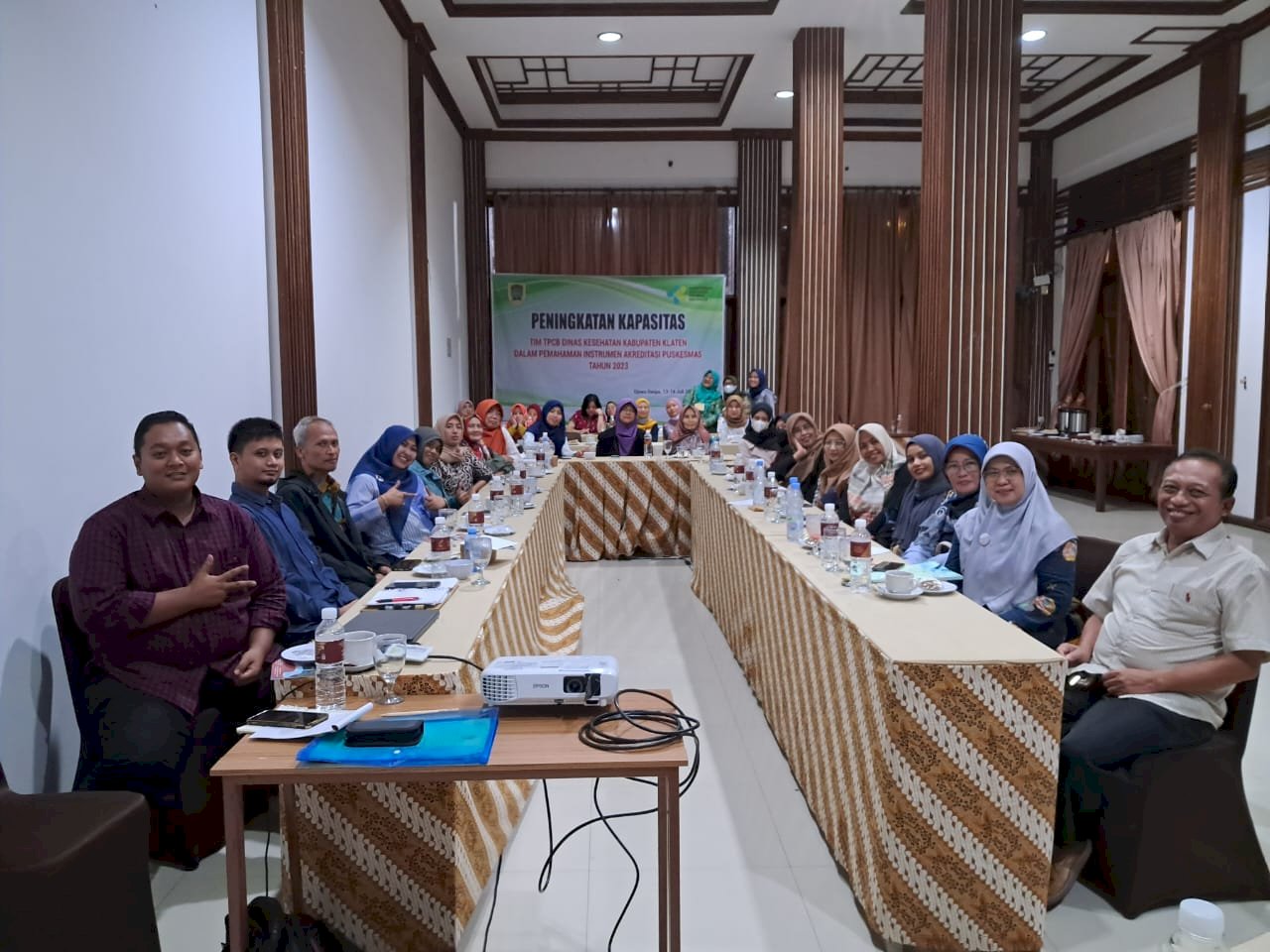 Workshop Pemahaman Kapasitas Tim TPCB Instrument Akreditasi Puskesmas di Kabupaten Klaten Tahun 2023