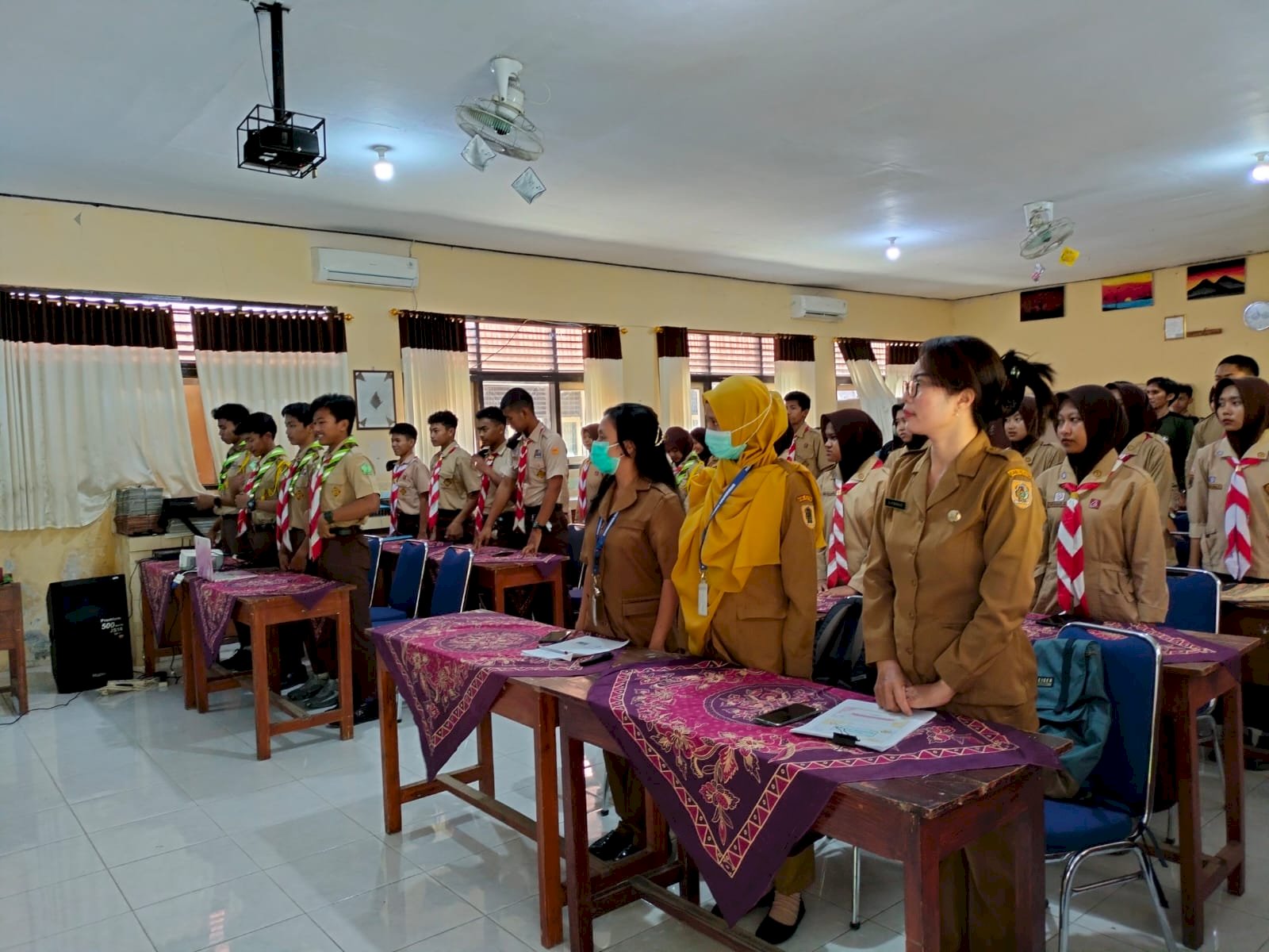 Pembinaan Saka Bakti Husada di Pangkalan Karangnongko Kab. Klaten Tahun 2024