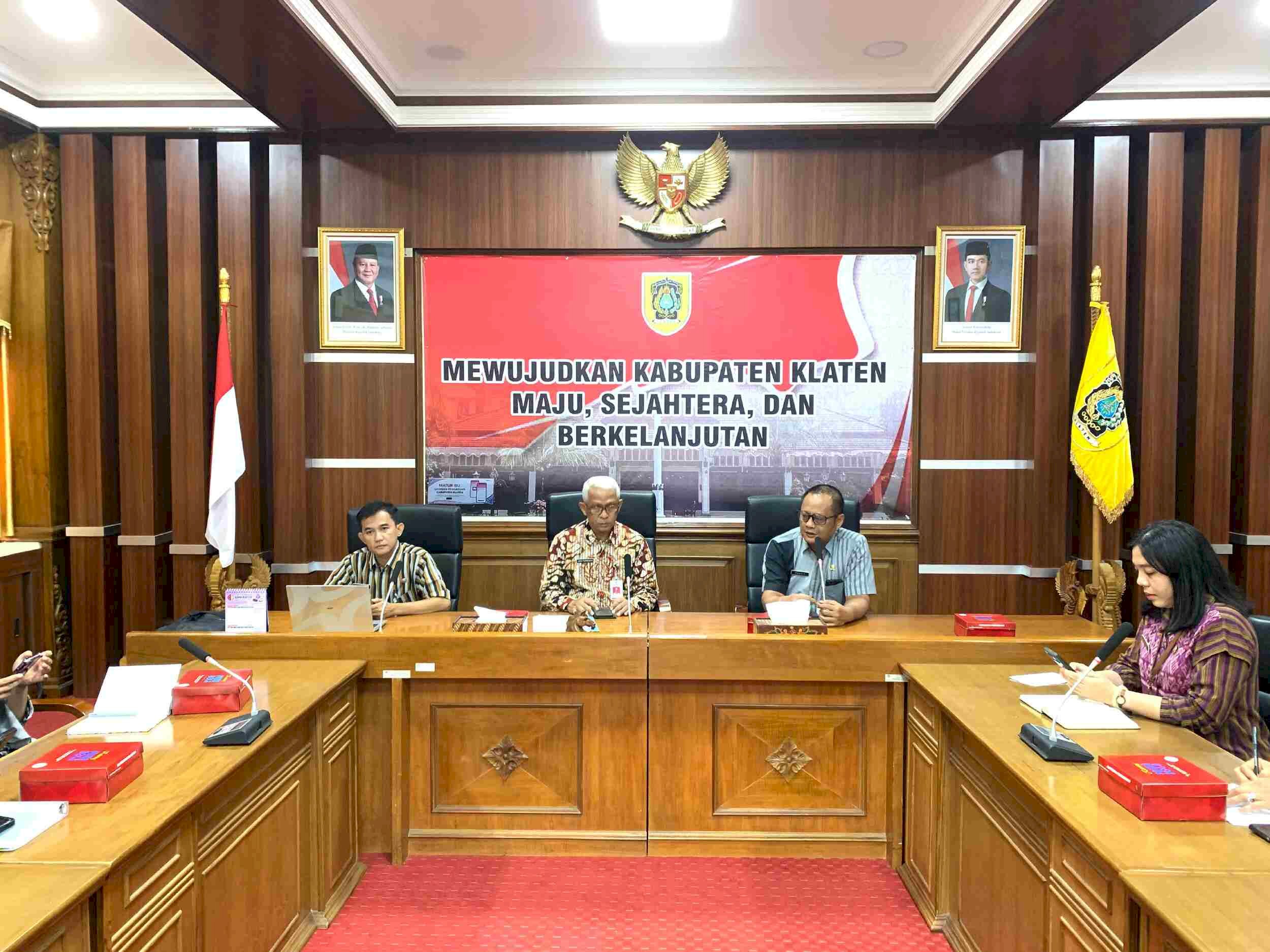 Rapat Koordinasi Program Spesialis Keliling (SPELING) Dinas Kesehatan Klaten Tahun 2025