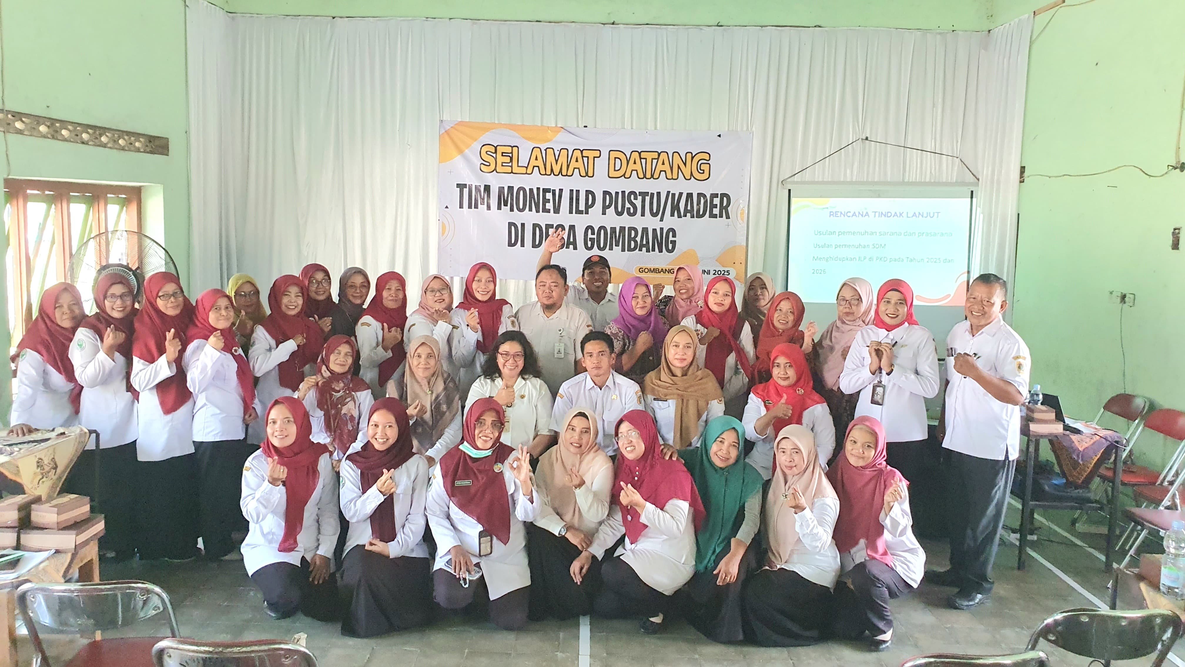 Monitoring dan Evaluasi Implementasi Integrasi Layanan Primer (ILP) di Puskesmas Pembantu / PKD Tahun 2025