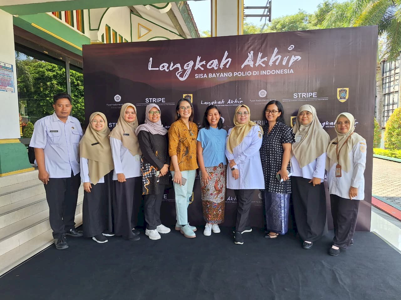 Pemutaran Film Dokumenter Polio di Pendopo Kabupaten Klaten 