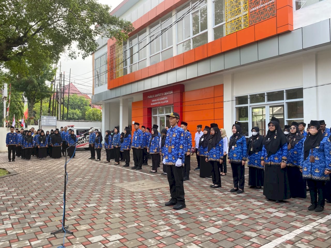 Upacara HUT ke-81 Kemerdekaan Republik Indonesia, Dinas Kesehatan Kabupaten Klaten Perkuat Semangat Pengabdian dan Pelayanan