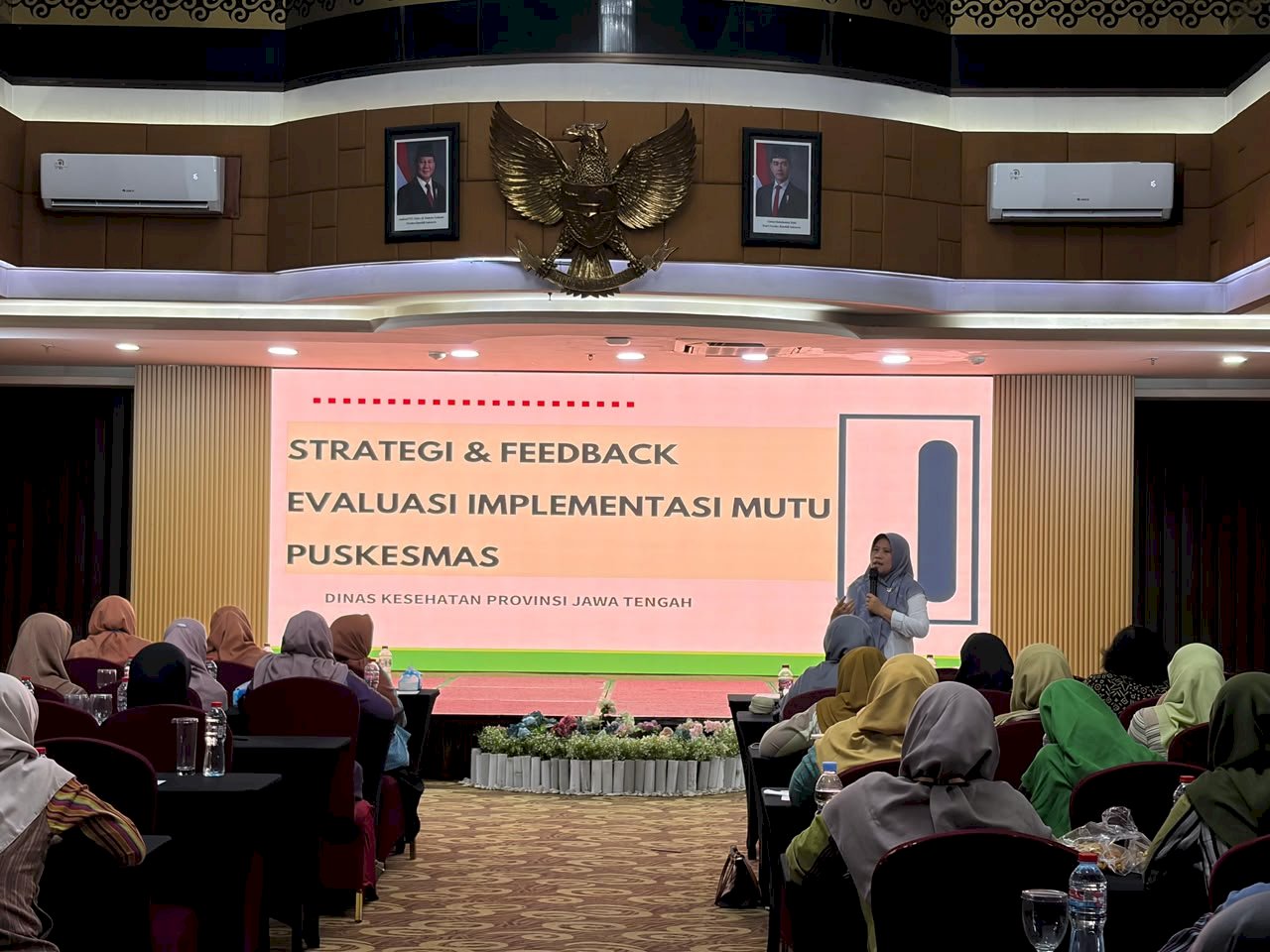 Dinas Kesehatan Gelar Evaluasi Bimbingan dan  Pengawasan Mutu Pelayanan dalam Rangka Peningkatan Mutu Internal Puskesmas